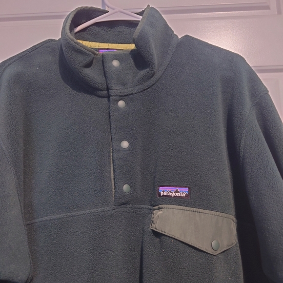 NWOT Patagonia Men's Synchilla Snap-T Northern Green - Picture 6 of 7
